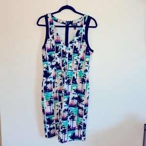 NWT Nicole by Nicole Miller Sleeveless colorfu….